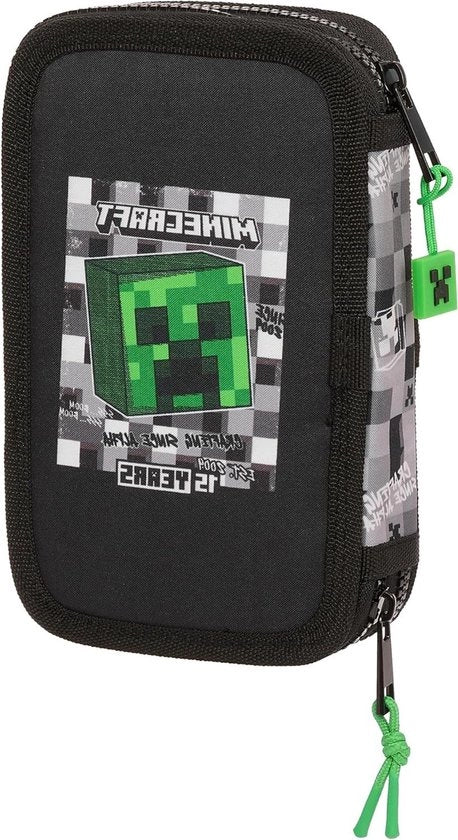 Penetui per bambini - 28 accessori - ideale per 5-14 anni - qualità e durata - nero-grigio-verde