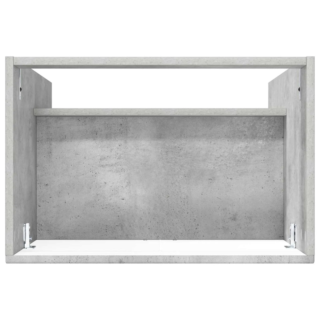 Mobiletto da bagno sotto il lavello Grigio Cemento 890037