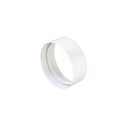 First 100mm giunto bianco ff per tubi tondi aerazione cappa