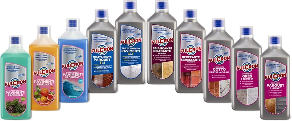 SGRASSANTE DECERANTE PER PAVIMENTI 'FULCRON' lt. 1- 6 pezzi  - AREXONS