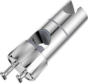 Douchekophouder universale adattabile - 1 pezzo - cromato - ABS