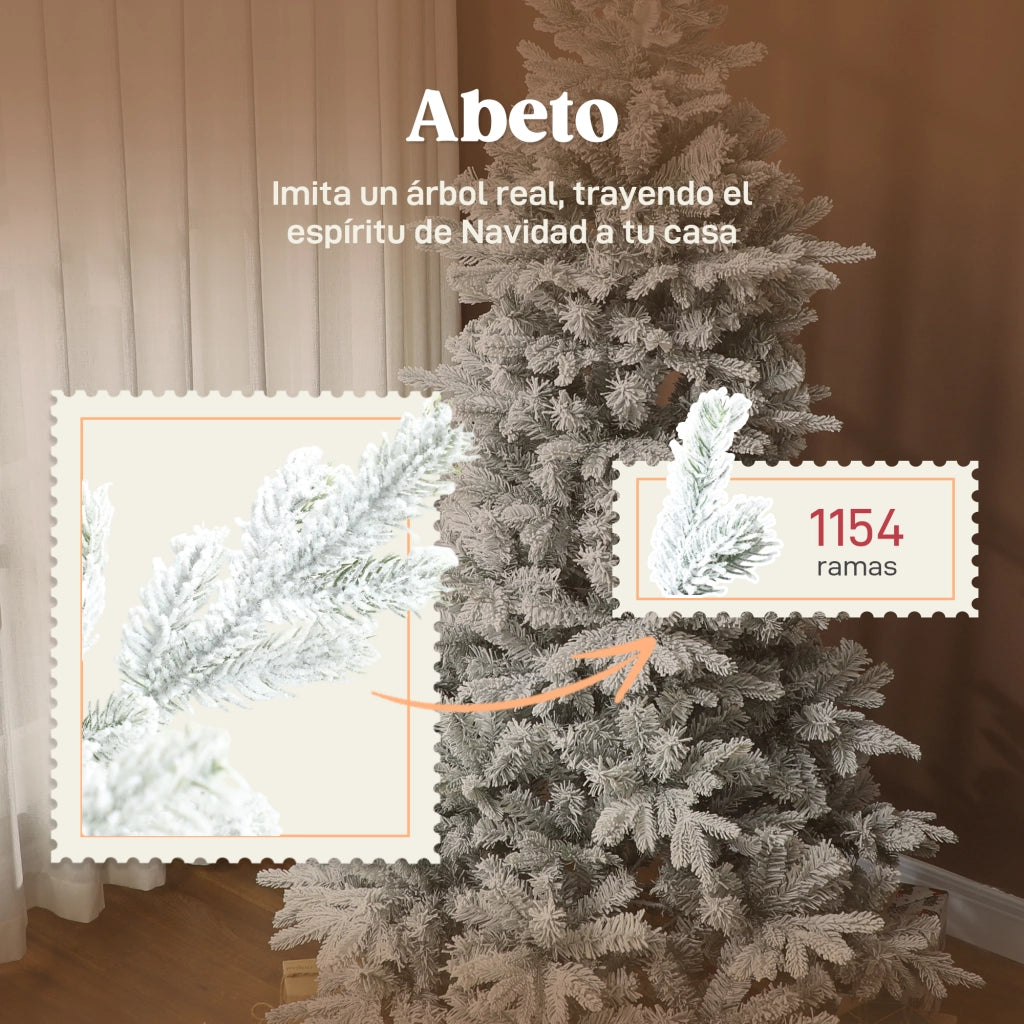 Albero di Natale ¨C Minimal ¨C 210 cm con base pieghevole