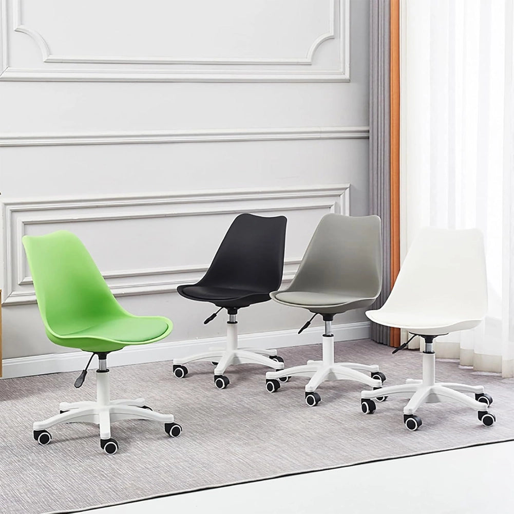 Sedia da Ufficio Full Grigio Poltrona da Studio e Casa Ergonomica con Ruote