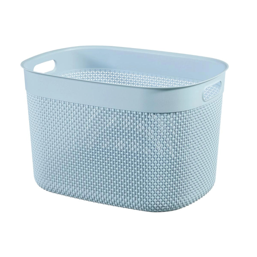 Keter CESTA FILO 44X33XH27CM BLU PIETRA