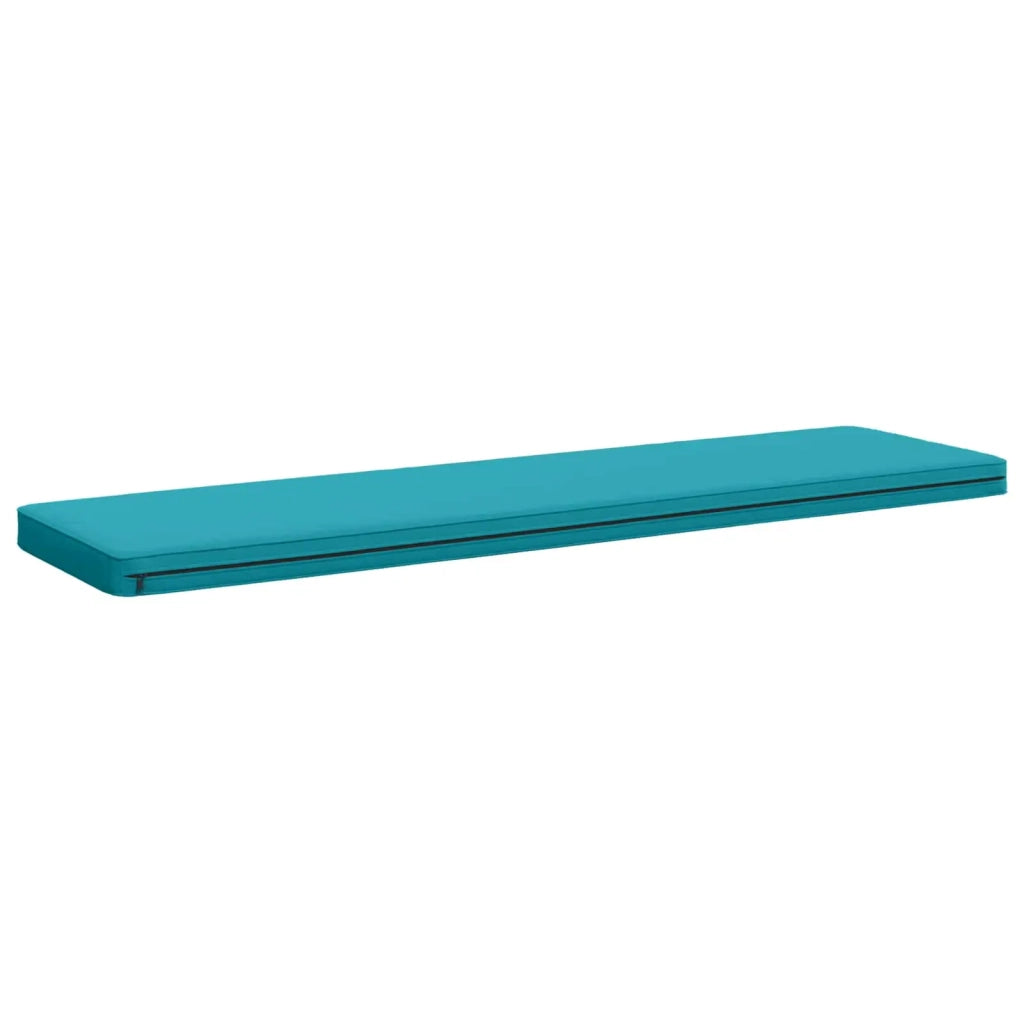 Cuscino per Panchina a 1 Pezzo VUGHT 100% Poliestere Turchese 951396