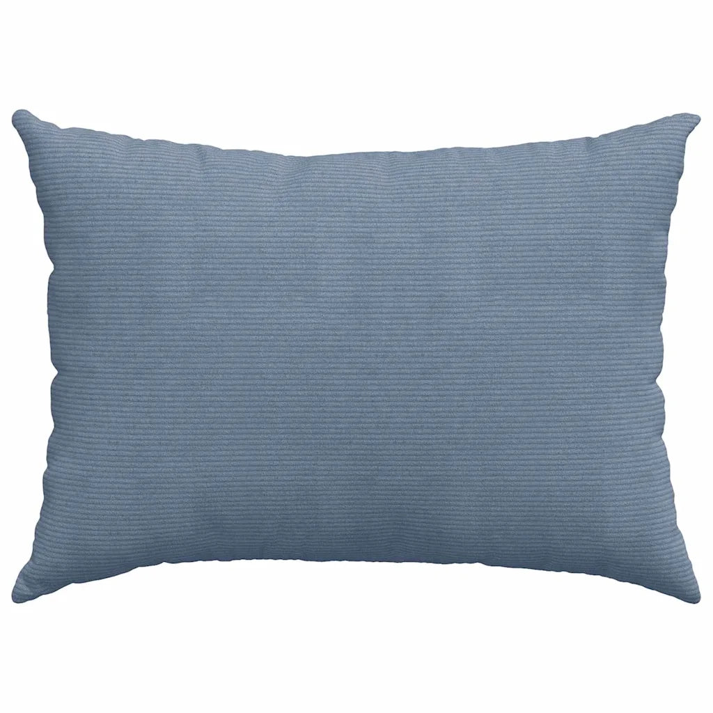 Cuscini da Divano 2 pcs Blu 70 x 50 cm Tessuto in Cords 42013777