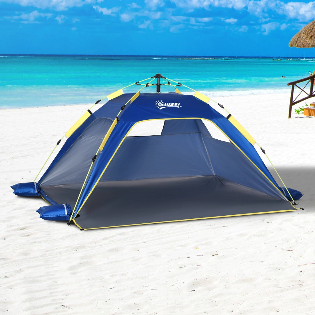 Tenda Pop-up da Giardino ¨C Minimal ¨C Azzurro 220x173x120 cm