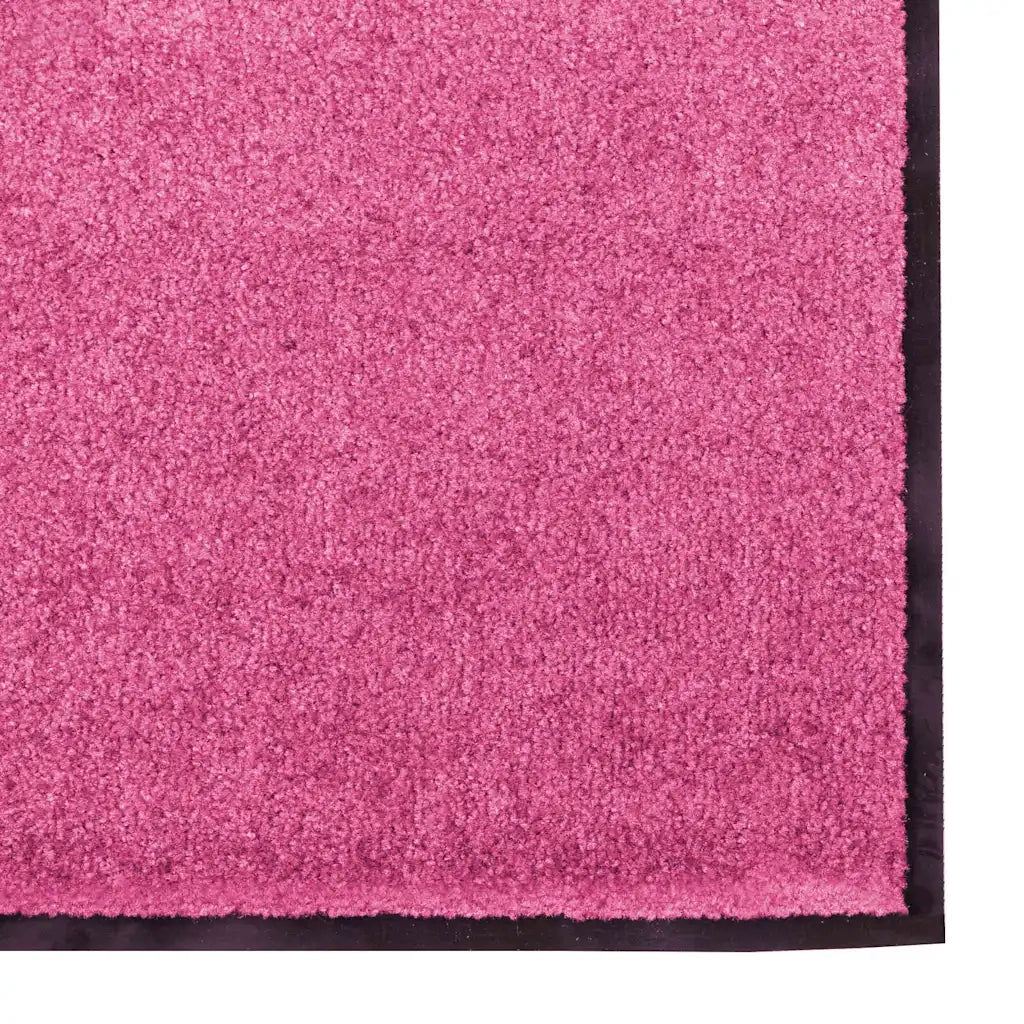 Tappetino Rosa e Nero 120 x 300 cm 100% Poliammide 4100742