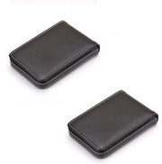 Portafoglio in PU con chiusura magnetica - Design sottile - Capacità fino a 25 carte - Maniglia comoda - Alta qualità - Portafoglio per carte