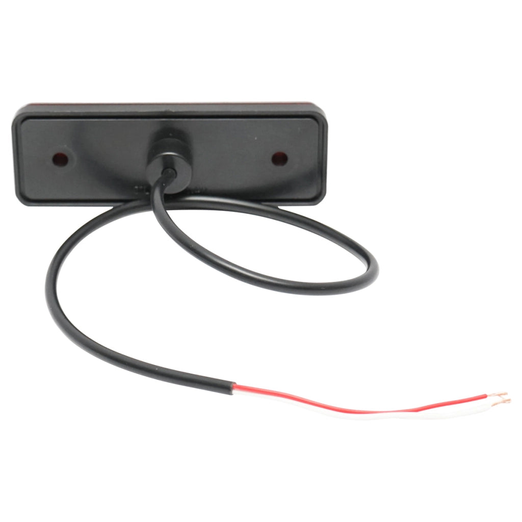 Luce di posizione laterale a LED rossa da 24 V