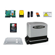 KIT MOTORIZZAZIONE CANCELLO 1 ANTA SCORREVOLE KV9 PROFESSIONALE 230V 220V