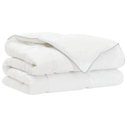 Set Duvet e Cuscino da Letto Bianco 135 x 200 cm Fibra di bambù 42041948