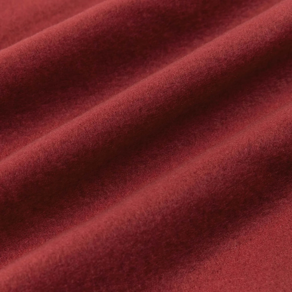 Coperta Rosso Bordeaux 200 x 150 cm Panno