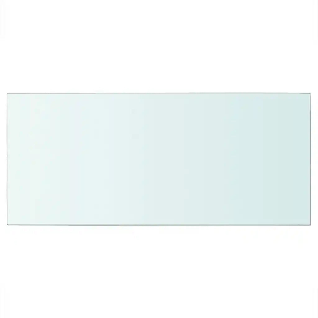 Mensole in Vetro Trasparente 2 pz 50x25 cm 3051560