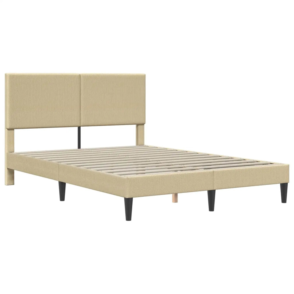 Struttura del letto-Giroletto Grigio Verde Chiaro 140 x 190 cm