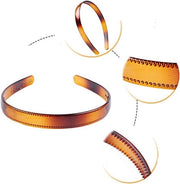 Set di 4 Fascette per Capelli in Plastica Resistente per Ragazze e Donne