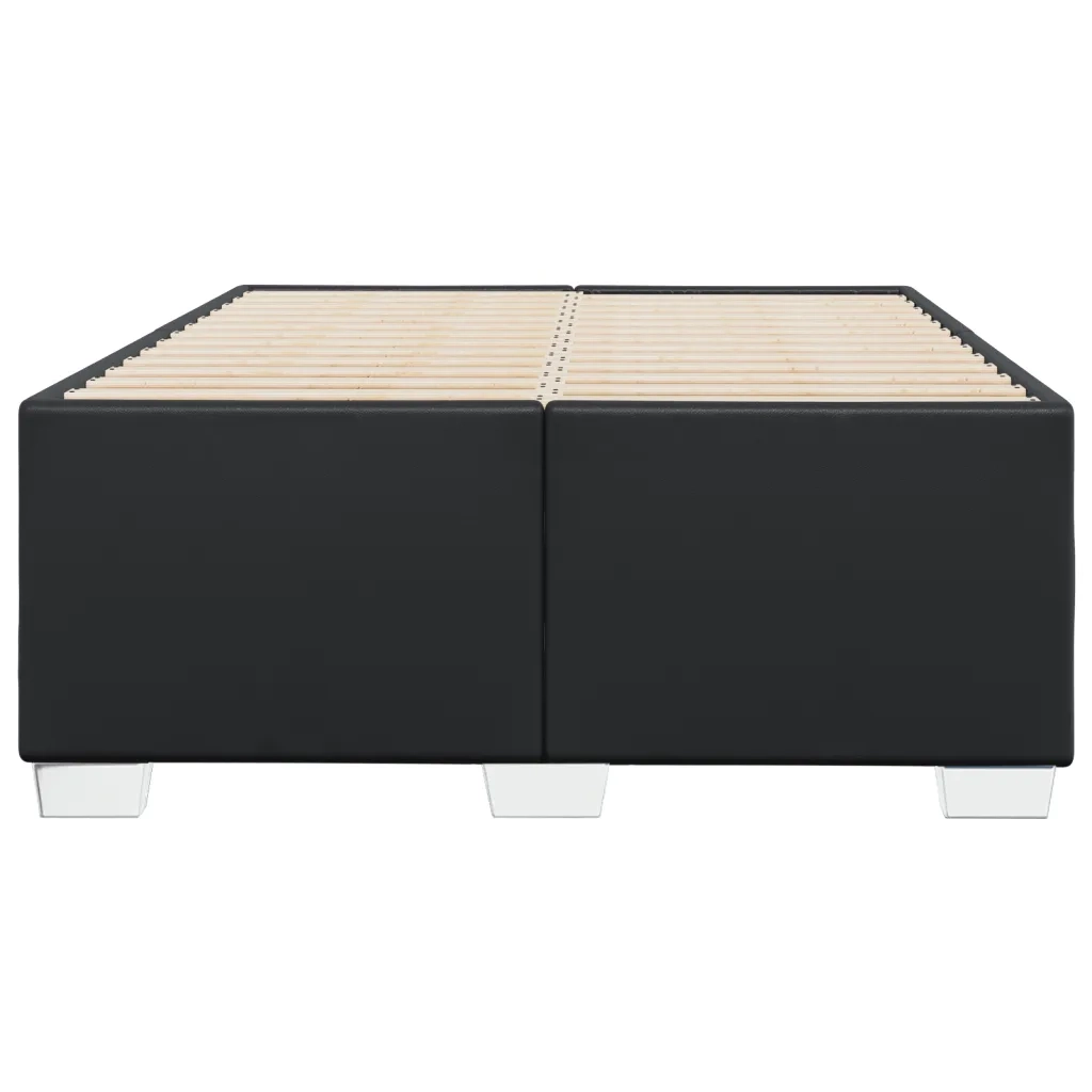 Giroletto senza Materasso Nero 120x190 cm Similpelle 3284548
