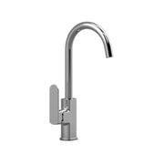 Miscelatore serie eden monocomando lavello bocca alta, finitura cromata