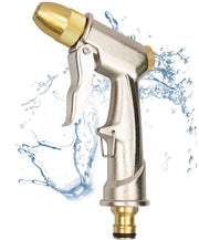 Sproeieraquaizzatore 100% Metallico - Regolabile Flusso d'Acqua - Spremoinversore ad Alta Pressione - Tubo Irrigatore Sparatore - Impronta di Sicurezza - Bocchetta Rotativa 360 Gradi