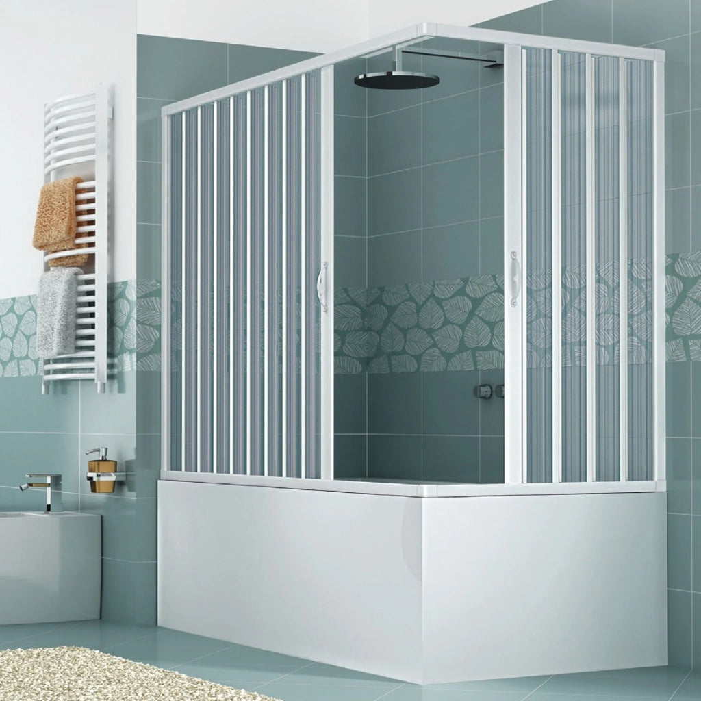 Box sopravasca Galassia 2 ante 70x170cm apertura angolare