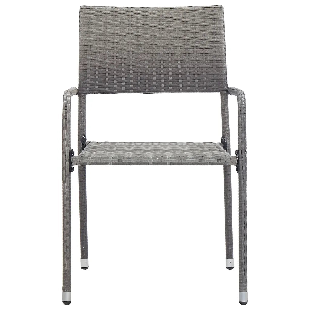 Set Mobili da Pranzo per Giardino 3 pz Grigio 3072480