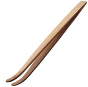 Alimentatore per rettili a forma angolare - Asta alimentare per rettili in bambù - Sicuro e sostenibile - 28 cm - Pinza alimentare - Adatto per rettili - In legno.