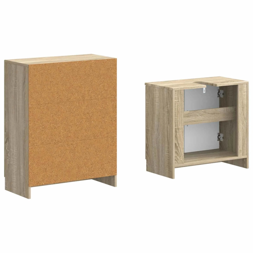 Set di Armadi da Bagno da 2 Pezzi UTRECHT Rovere Sonoma 3417650