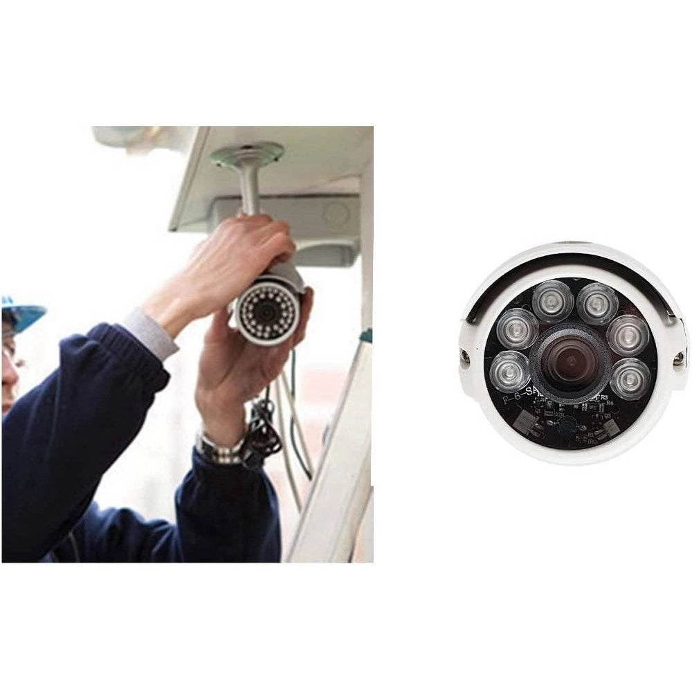 Trade Shop - Telecamera Videosorveglianza Ahd 4 Mp Led Array Color Ccd Camera Dx-8805 -