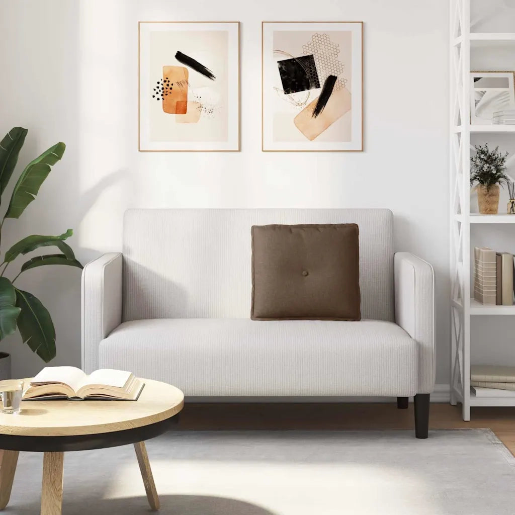 Cuscino per Schiena | Cuscino dorsale Marrone 50 x 19 x 45 cm Tessuto