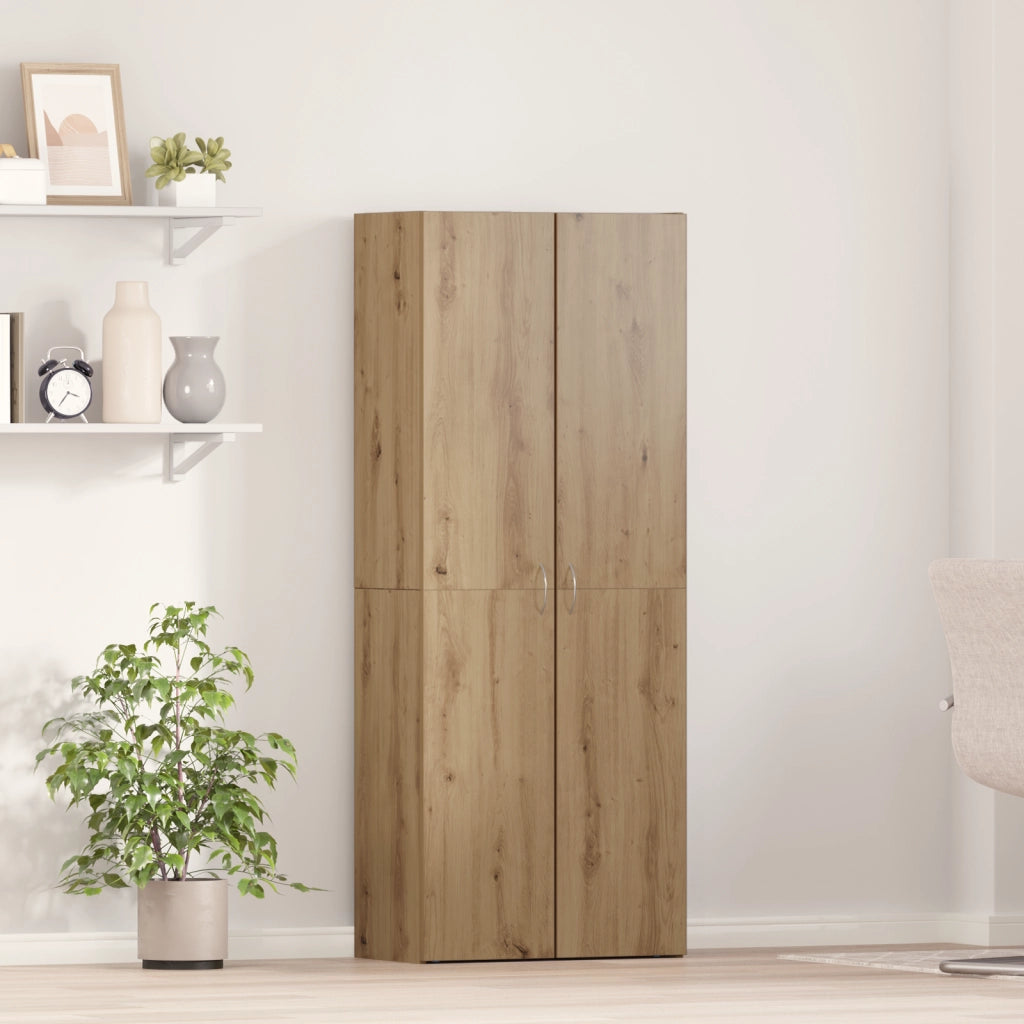 Mobile da Ufficio Set di 2 Quercia artigianale Legno ingegnerizzato