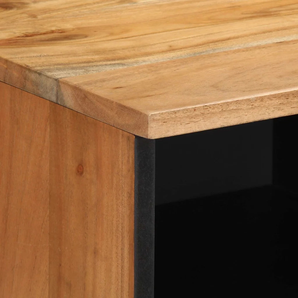 Unità TV Legno di Acacia Massello 100 x 33,5 x 46 cm 4017774