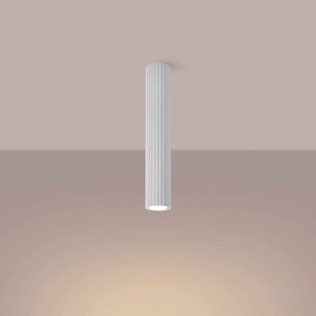 Lampada da soffitto KARBON 40 bianco