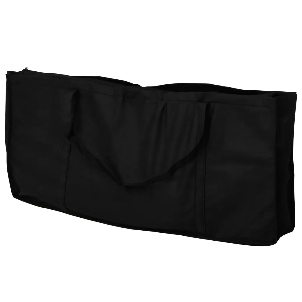 Tavolo Pieghevole per Manicure con Ruote Nero CFW3674260