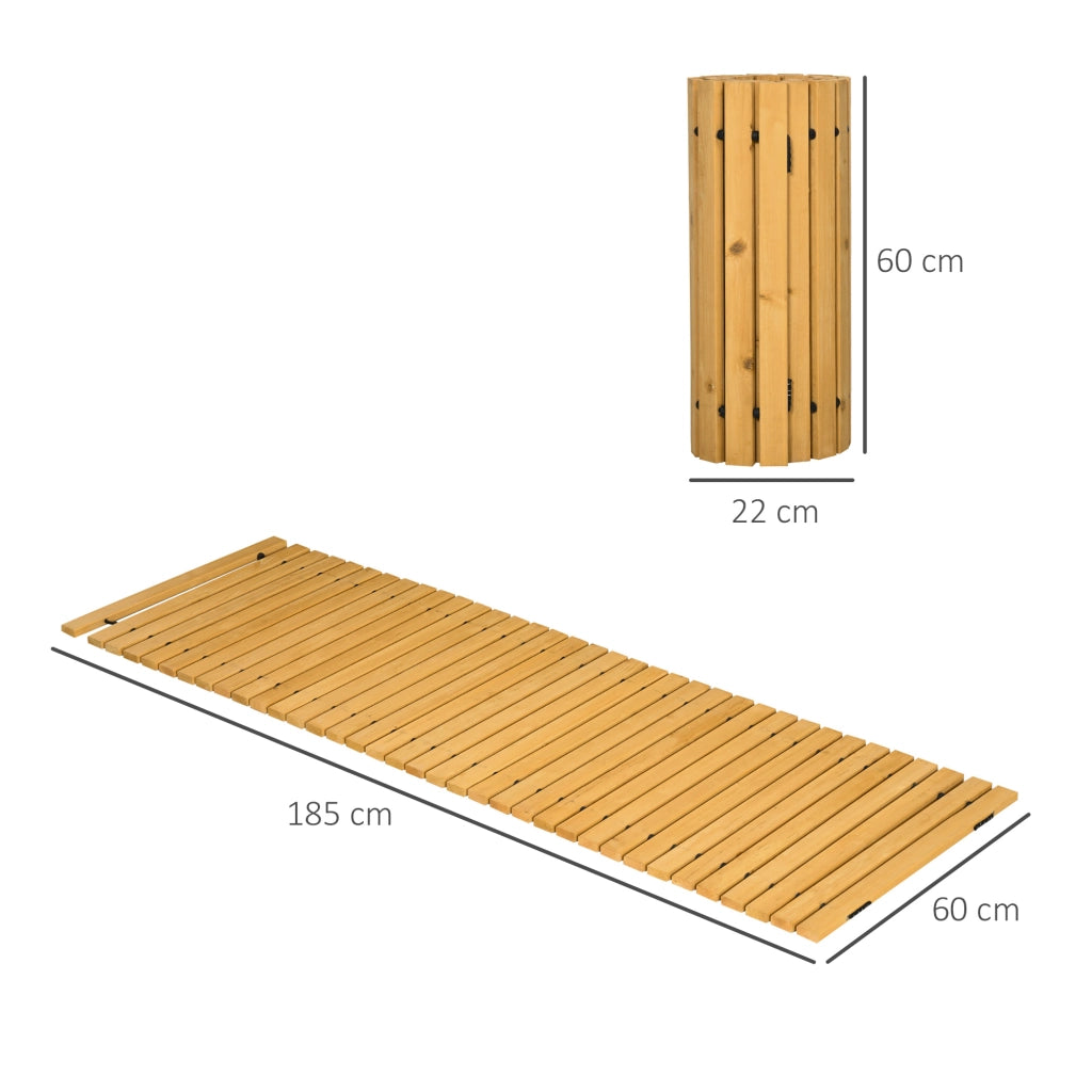 Percorso da giardino ¨C Minimal ¨C Legno pino 185x60 cm