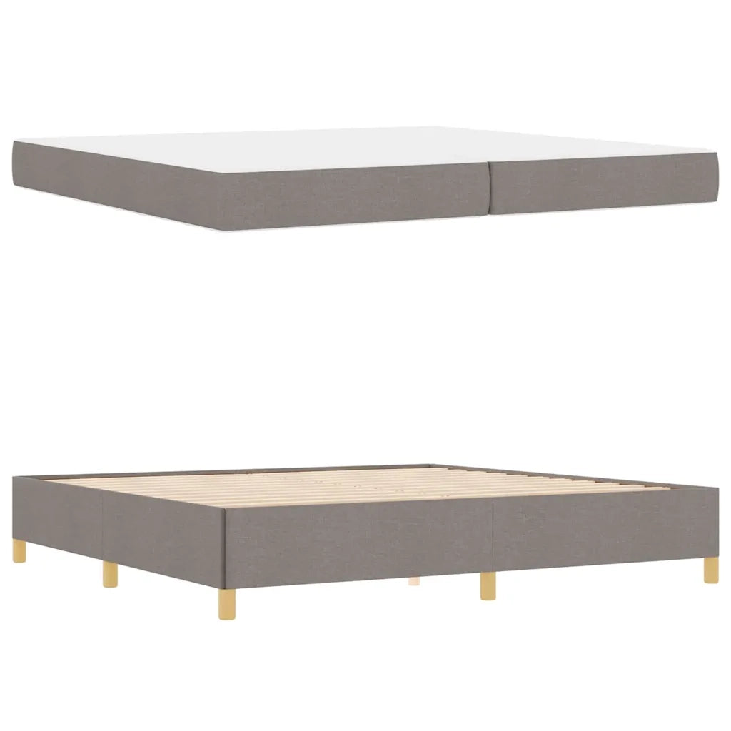 Struttura del letto con materasso Talpa 200 x 200 cm Tessuto 3398966