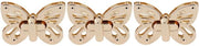 Chiusura Tasca Elegante - 3 Pezzi - Materiale Sostenibile - Meccanismo di Attacco alla Borsa - Progettazione Vintage - Chiusura Tasca