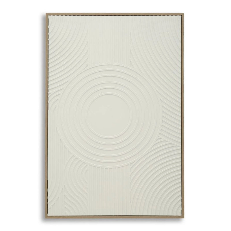 Dipinto Su Tela Semplicity Con Cornice -a- cm 80x3,8x120