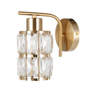 Applique ALMA glamour ottone cristallo 1xE27 40W Italux