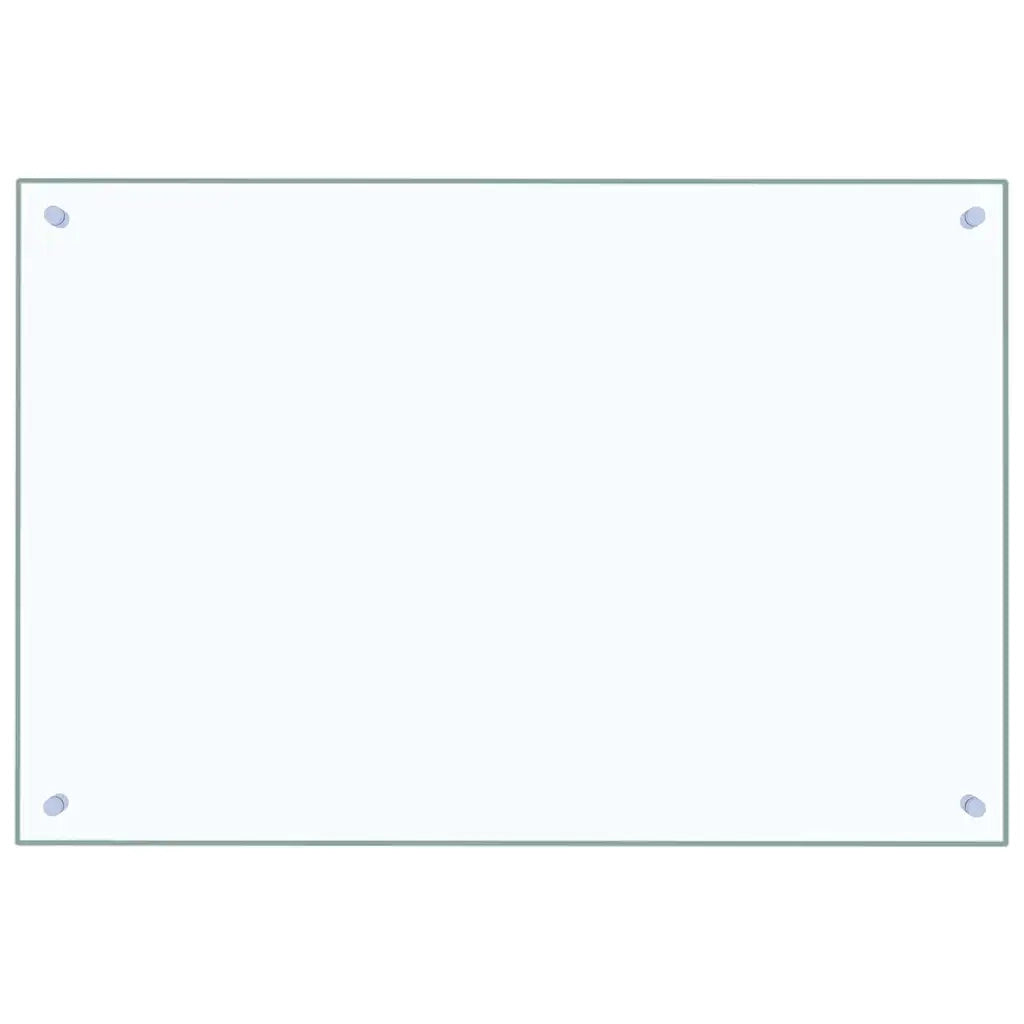 Schienale da cucina 2 pcs Trasparente 90 x 60 cm 3415430