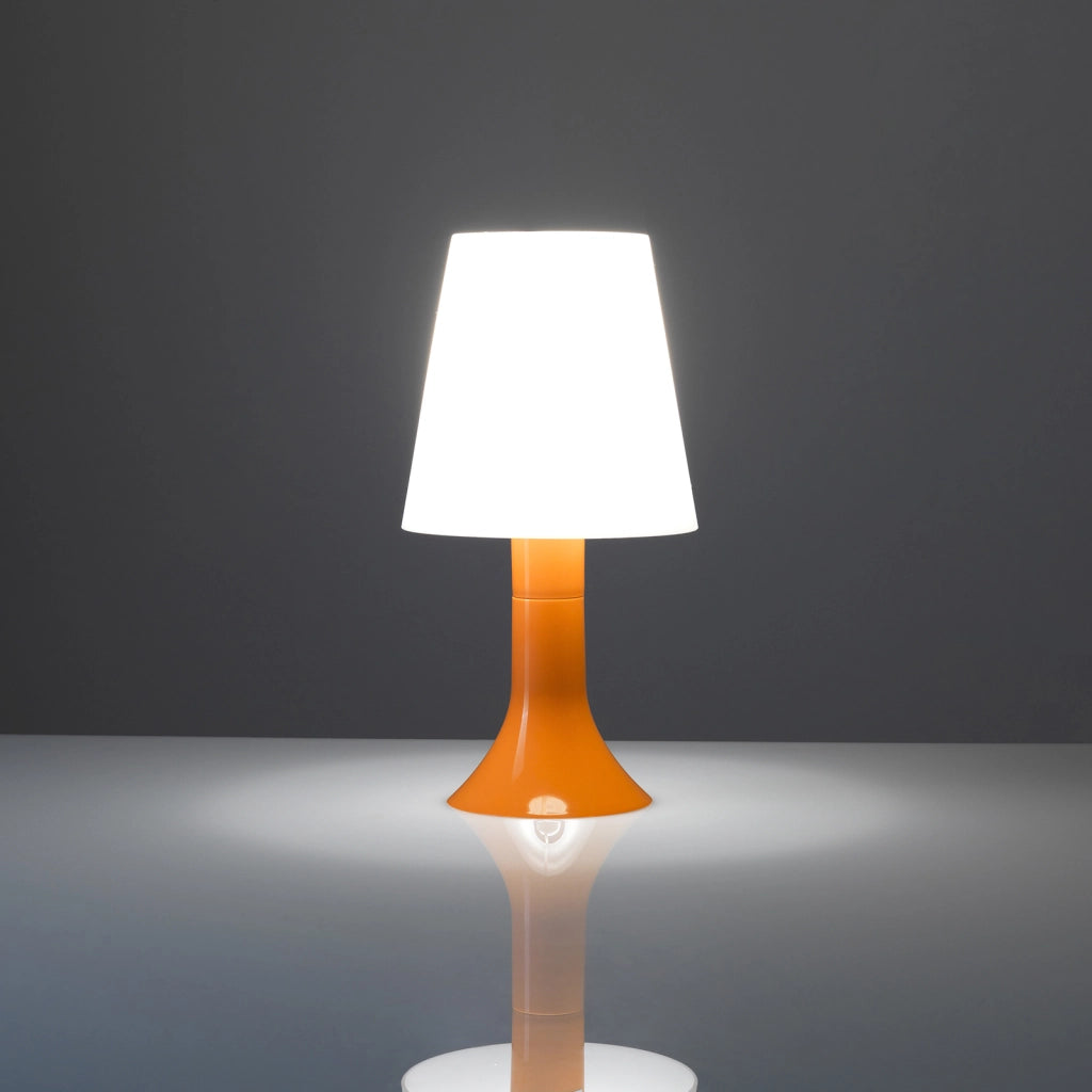 Lampada da tavolo LYRON arancione