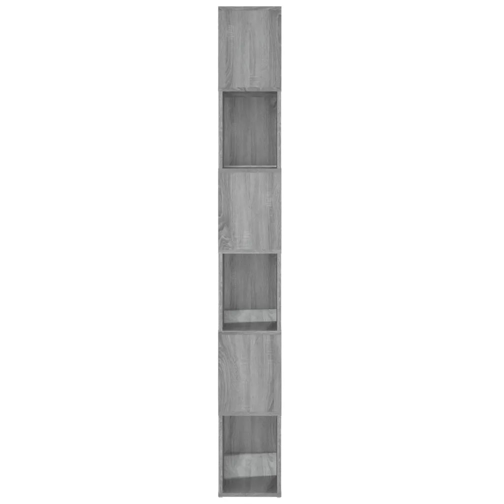 Libreria/Divisorio Grigio Sonoma 60x24x186 cm 816033