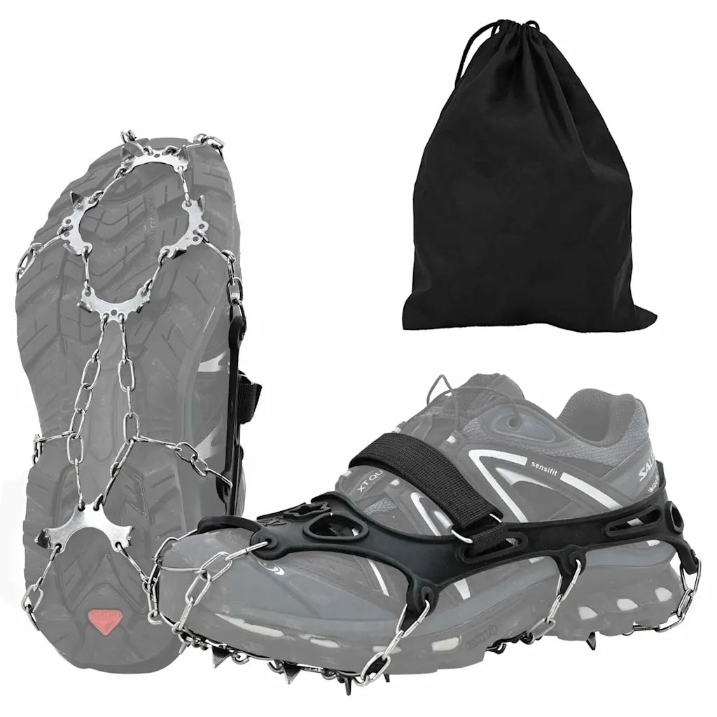 Artigli di ghiaccio per scarpe Nero S 42021442