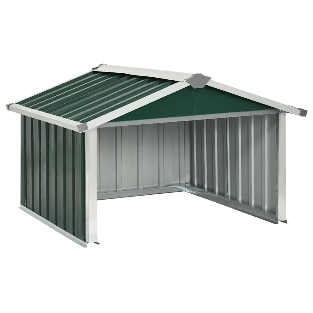 Capanno per Robot Tosaerba 92x97x63 cm Acciaio Zincato Verde cod mxl 65827