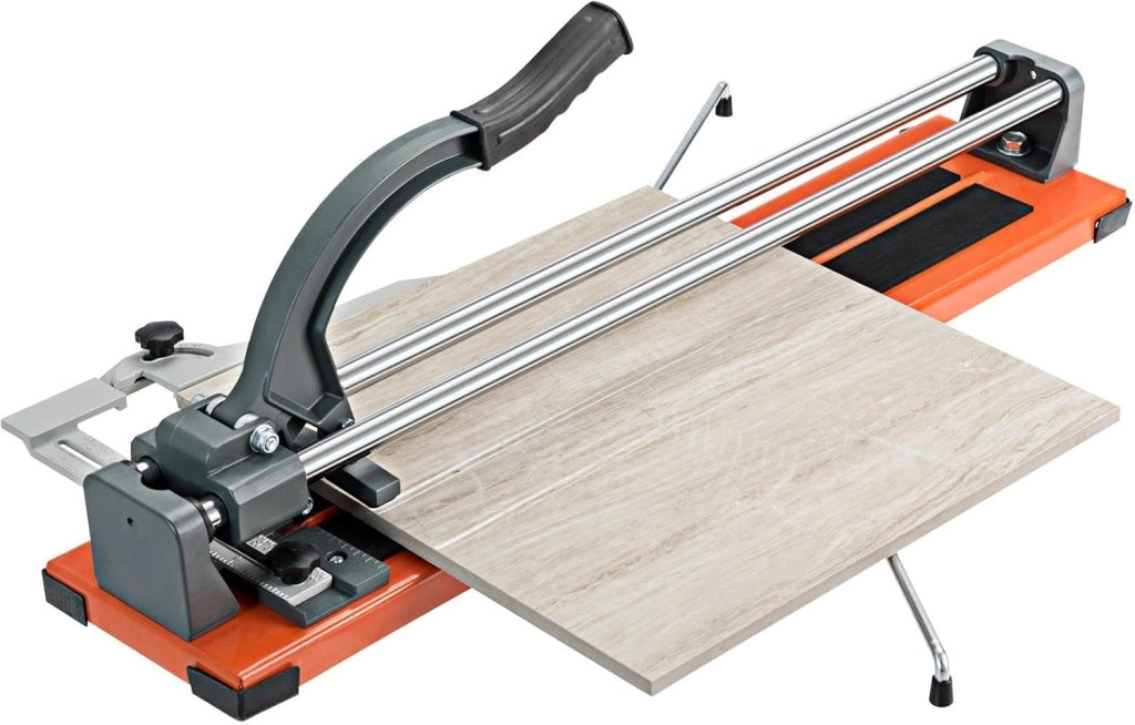Tagliapiastrelle 800 mm, tagliapiastrelle a doppio binario manuale, battuta angolare 0°-60°, spessore di taglio 5-12 mm, strumento per piastrelle con scala e tappetino antiscivolo