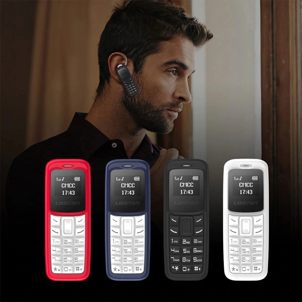 Trade Shop - Mini Telefono Cellulare Tascabile Auricolare Bm30 Bluetooth Wireless Sim Tf -