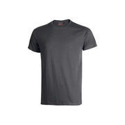 T-SHIRT FIGI MANICA CORTA- - tg.XL - grey meteorite - 5 pezzi U-POWER