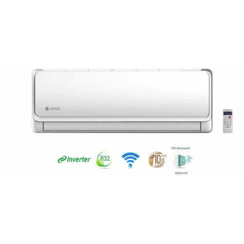 KIT CLIMATIZZATORE SENDO 24000BTU - SPLIT UNITA' INTERNA SERIE IKAROS SND-24IKSL-ID E UNITA' ESTERNA SND-24IKSL-OD