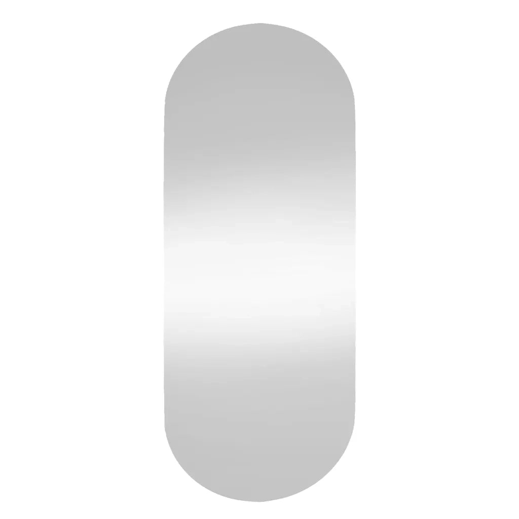 Specchio da Parete | Specchio decorativo 30x70 cm Vetro Ovale
