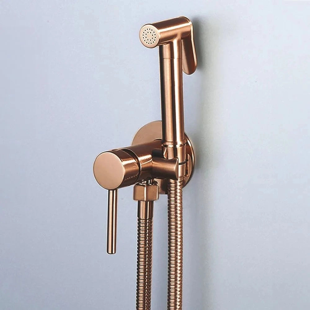 Rubinetto Bidet Rea Lungo Loop Copper Brush