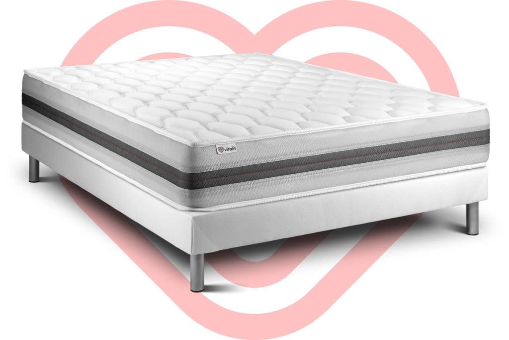 Set materasso e base 140x190 cm - Vitalspring Recover